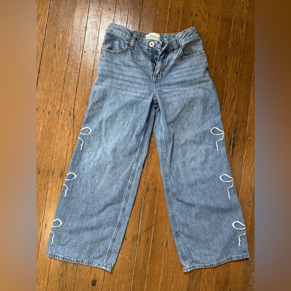 Abercrombie Kids Jeans with Bow accents
